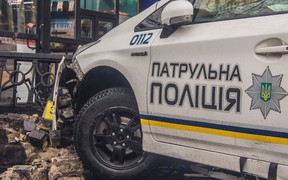 Полицейские авто устроили 144 ДТП за последний год