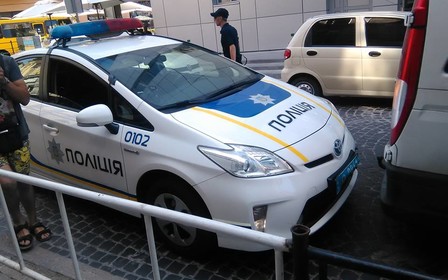 Полиция Львова уже попала в ДТП