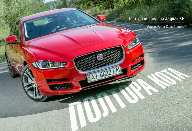 Полтора кота: Тест-драйв Jaguar XE