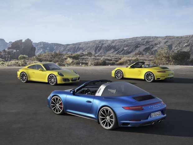 Porsche 911 Carrera 4 и 911 Targa 4 получили новый турбомотор