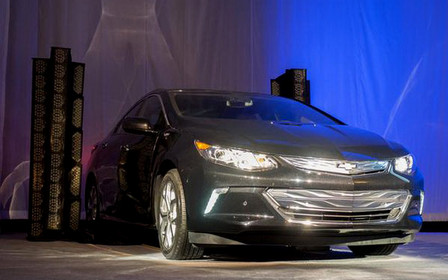 Премьера нового Chevrolet Volt продлилась 30 секунд