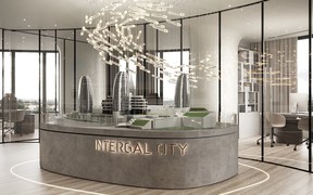 Презентація дизайну нового відділу продажів INTERGAL CITY