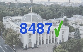 Проект №8487 поддержан Верховной Радой в целом