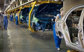 Производство легковых автомобилей в Украине остановилось 