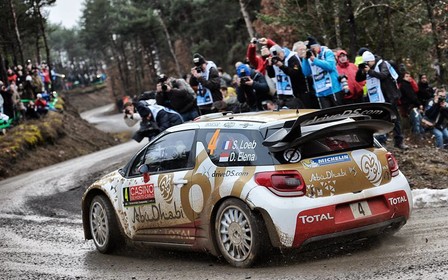 Ралли WRC: Себастьян Леб был быстрее всех в Монте-Карло