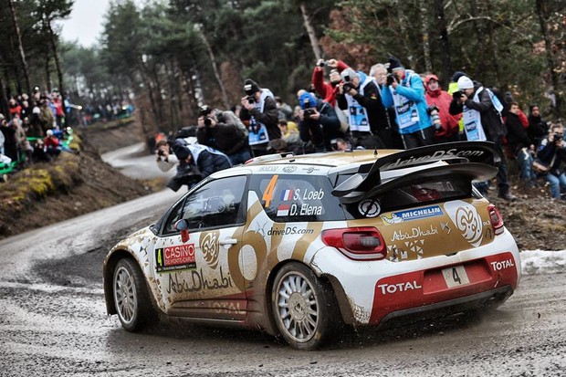 Ралли WRC: Себастьян Леб был быстрее всех в Монте-Карло