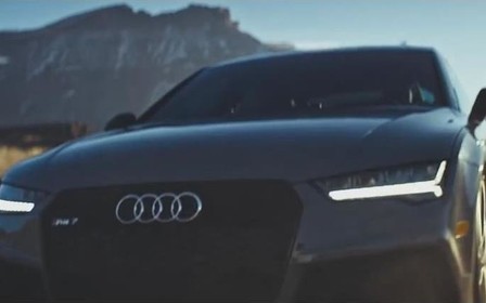 Red Bull снял Audi RS 7 в новой экстремальной рекламе