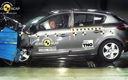 Renault Megane провалил краш-тесты Euro NCAP