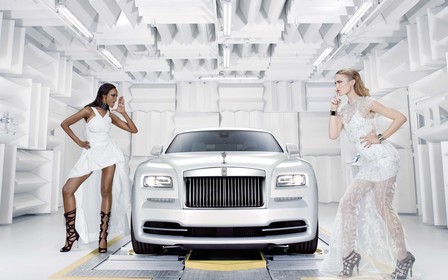 Rolls-Royce Wraith покоряет мир высокой моды