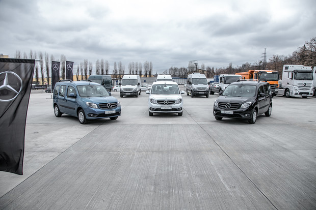 Самый маленький фургон Mercedes уже на рынке Украины