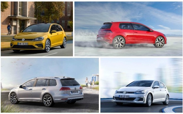 Сбежали: Первые фото обновленного Volkswagen Golf.