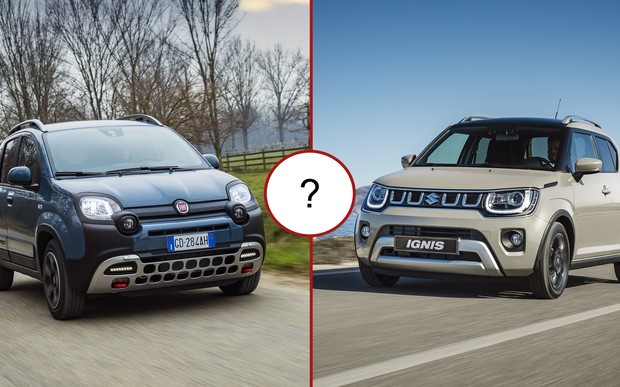 Що вибрати? Порівнюємо мінікросовери Fiat Panda Cross та Suzuki Ignis