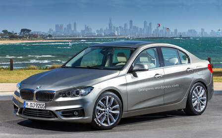 Седан BMW 1 серии появится в 2016 году