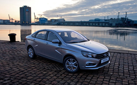 Седан Lada Vesta освоил газ