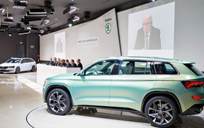 Семиместный кроссовер Skoda получил название Kodiaq