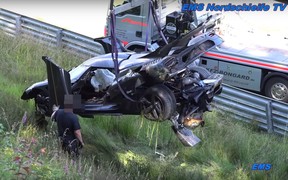 Сгорел в аду: Гиперкар Koenigsegg не выдержал испытания Нюрбургрингом