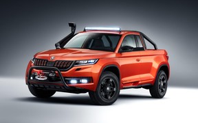 Skoda Mountiaq: настоящий пикап в единственном экземпляре