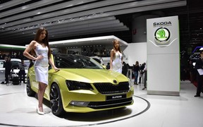 Skoda Superb 2015 дебютировал на Женевском автосалоне