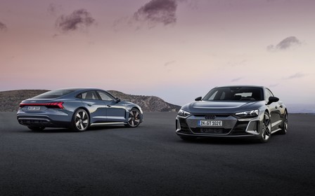 Сколько за электрический Audi e-tron GT? Первые фото