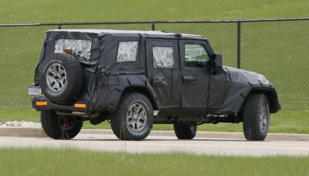 Следующее поколение внедорожника Jeep Wrangler уже на подходе