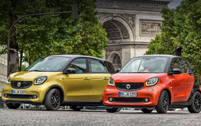 Smart обновил ForTwo и ForFour