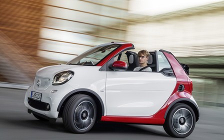 Smart представил новый кабриолет Fortwo