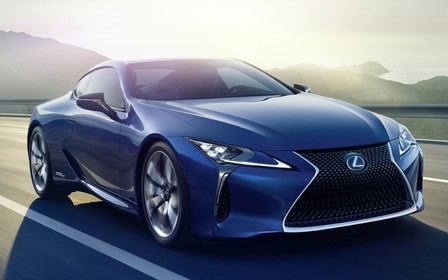 Спортивный гибрид Lexus LC 500h покажут в Женеве