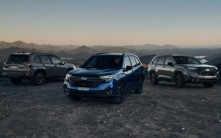 Subaru Forester отримав подушку безпеки для велосипедистів