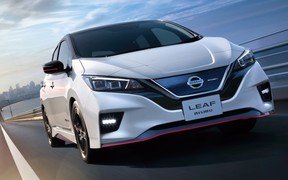 Теперь «заряженный»: электрокар Nissan Leaf получил версию Nismo