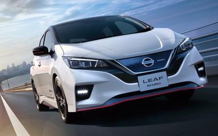 Теперь «заряженный»: электрокар Nissan Leaf получил версию Nismo