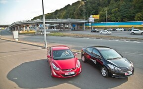 Тест-драйв Hyundai Elantra и Kia Cerato