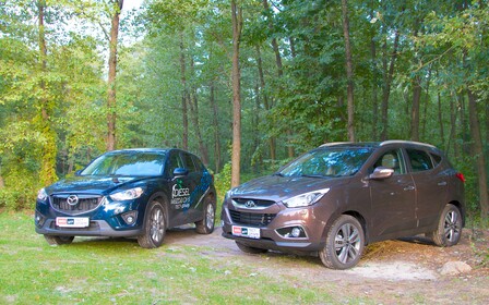 Тест-драйв Hyundai ix35 и Mazda CX-5