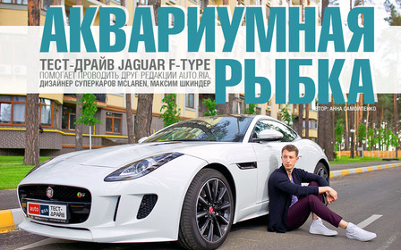 Тест-драйв Jaguar F-Type: Аквариумная рыбка