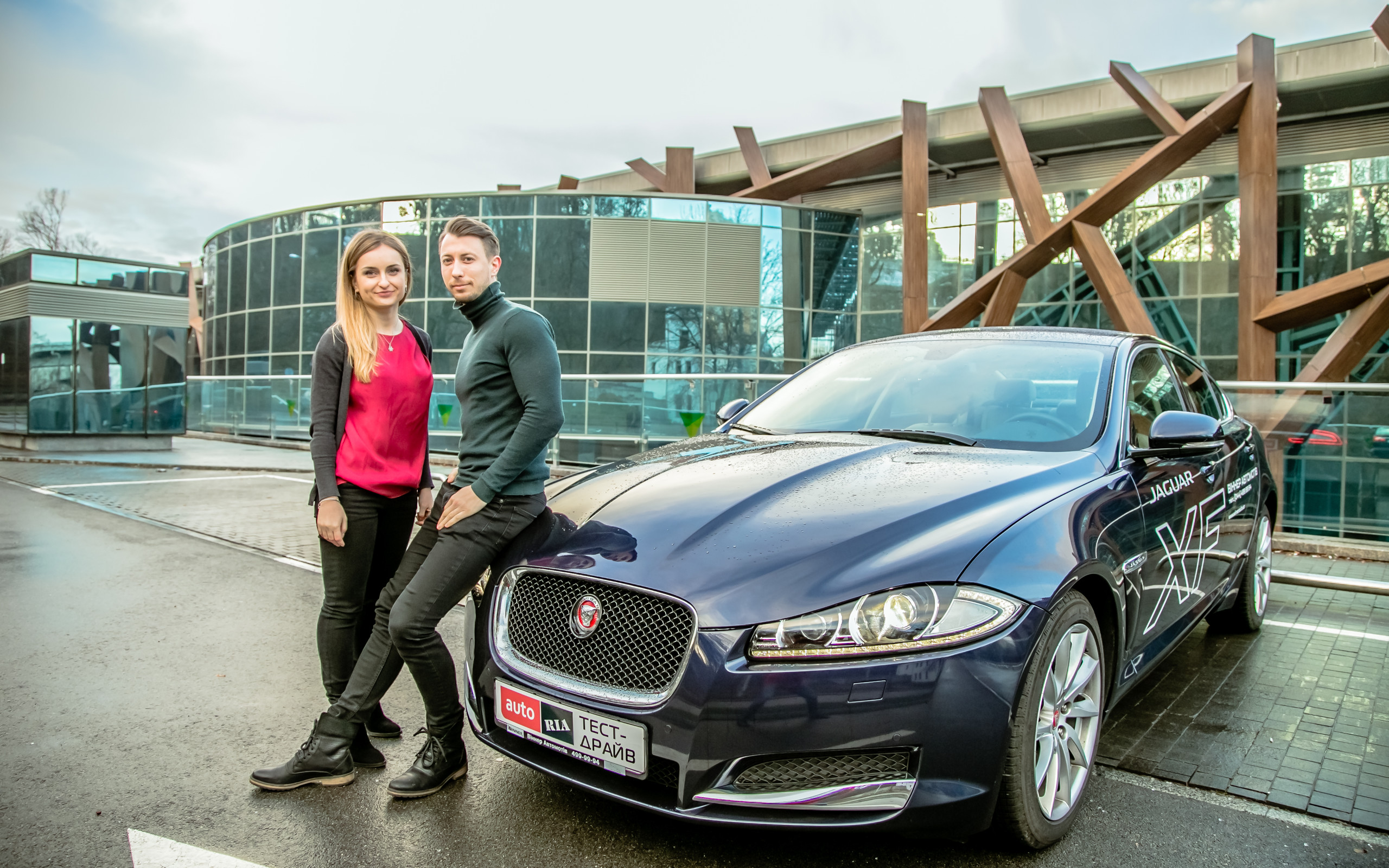 Тест-драйв Jaguar XF от дизайнера McLaren
