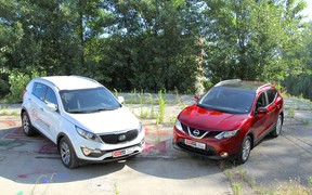 Тест-драйв Nissan Qashqai и Kia Sportage