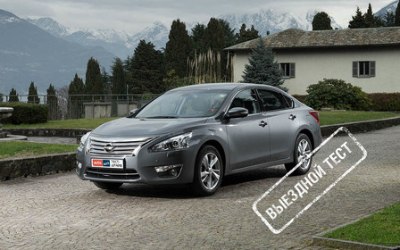 Тест-драйв Nissan Teana 2014