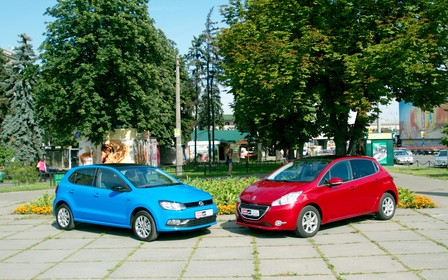 Тест-драйв Peugeot 208 и Volkswagen Polo