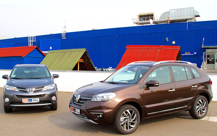 Тест-драйв Renault Koleos и Toyota RAV4