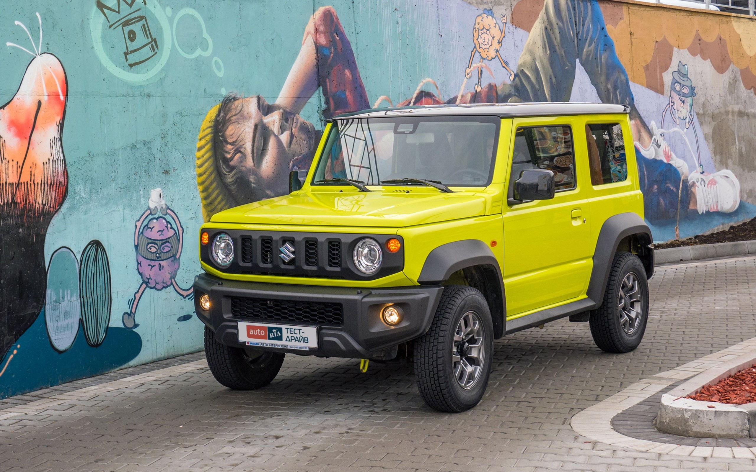 Тест-драйв Suzuki Jimny. Один в поле