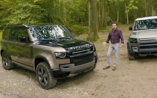 Ты — легенда! Ричард Хаммонд презентовал новый Land Rover Defender. ВИДЕО