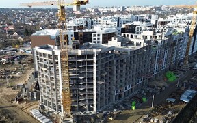 У 37 будинку Синергія Сіті завершили монолітні роботи