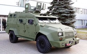 Украинский броневик Барс-8 пошел в производство
