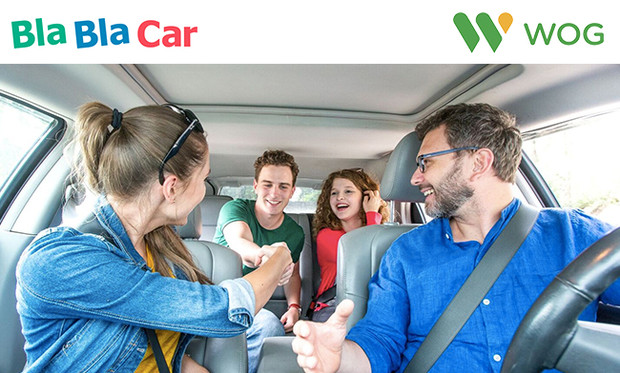 Українці зможуть заощадити більше з WOG та BlaBlaCar