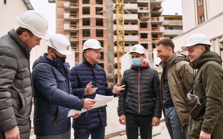 Прискорення і контроль: Ігор Кушнір завершив черговий об'їзд будівельних майданчиків компанії