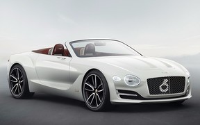 В Bentley представили свой электрокар 