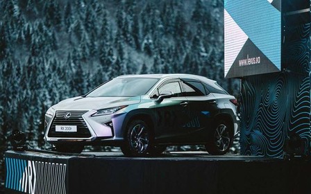 В Буковеле провели «Lexus HIGH DRIVE» в честь премьеры Lexus RX