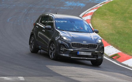 В чем разница? Kia Sportage 2019 модельного года снял «шпион»