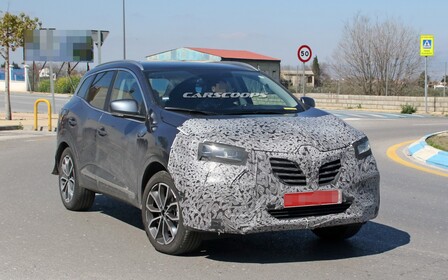 В чем разница? Обновленный Renault Kadjar показался на людях