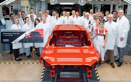 В Германии приступили к сборке нового Audi Q2