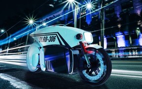 В Канаде придумали беспилотный мотоцикл